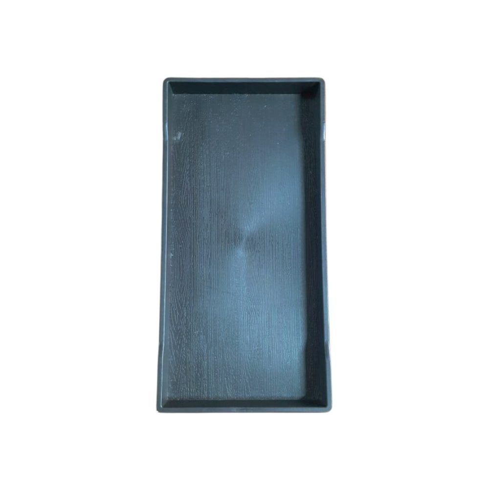Black Rectangular Serving Tray