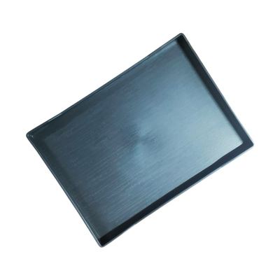 Black Rectangular Serving Tray