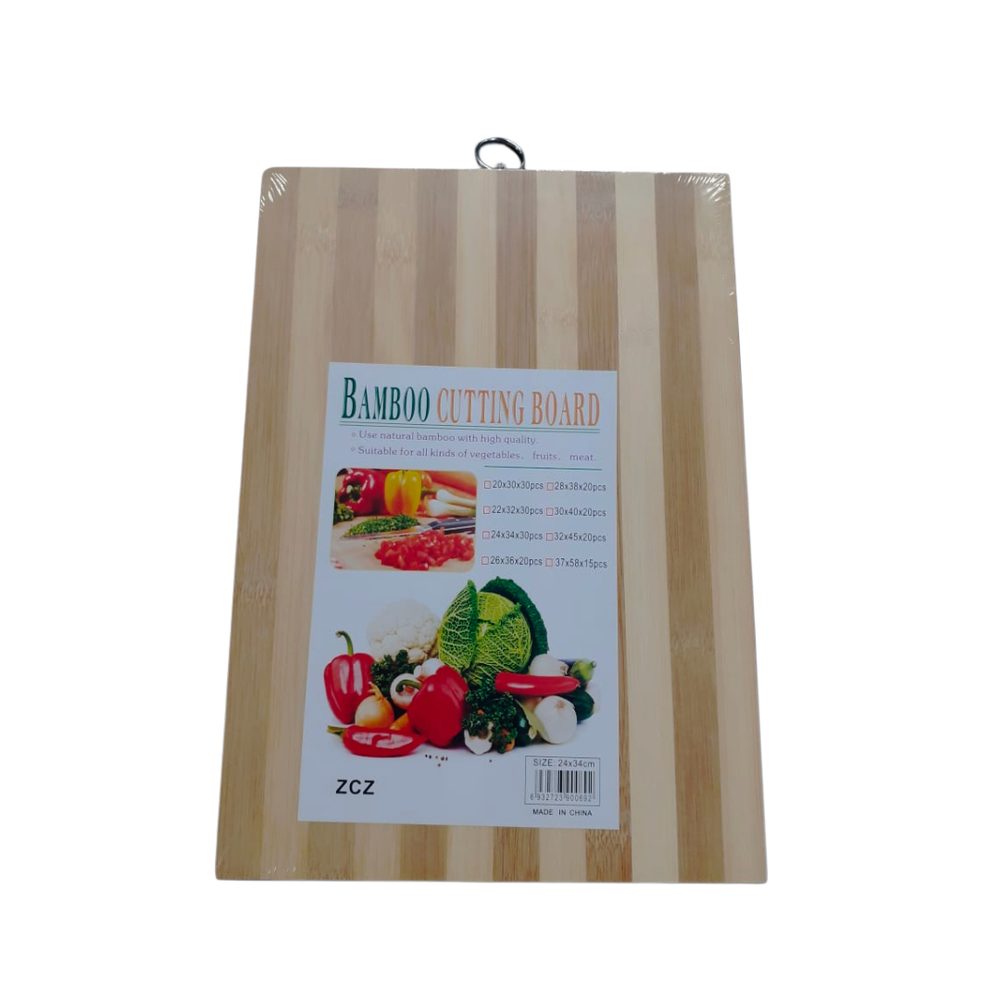 Bamboo Cutting Board with Hanging Hook