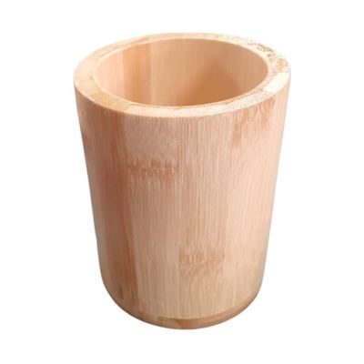 Wooden Cutlery Holder Pot