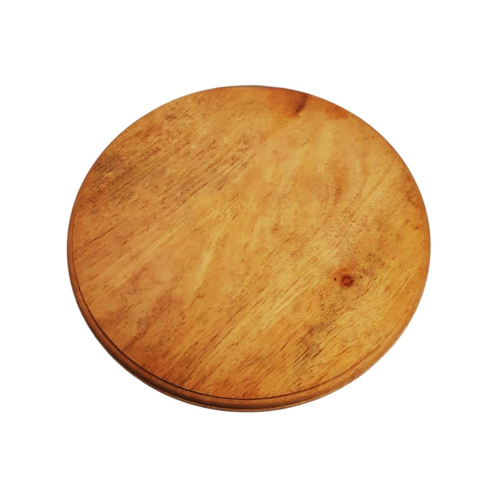 Round Mahogany Wooden Chopping Board