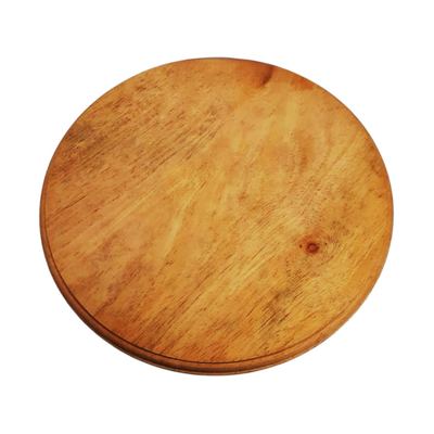 Round Mahogany Wooden Chopping Board