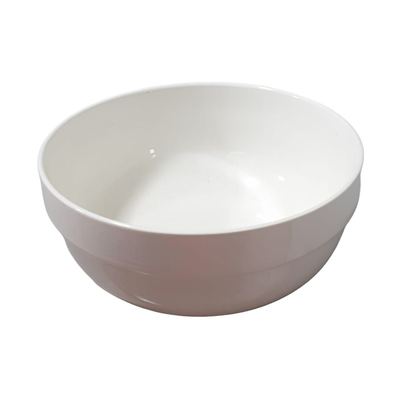 White Porcelain Serving Bowl 8"