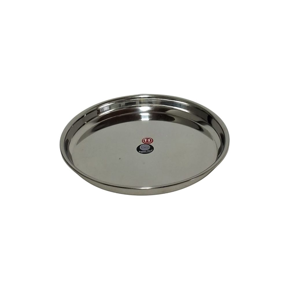 Stainless Steel Kumsha Dinner Plate