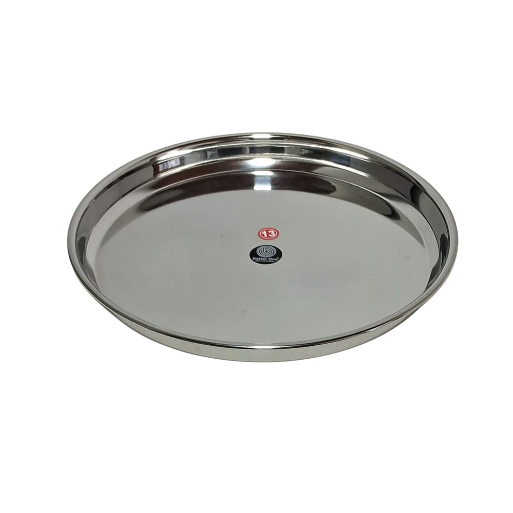 Stainless Steel Dinner Plate No. 13