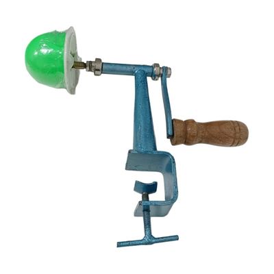 Hand-Crank Clamp Coconut Scraper