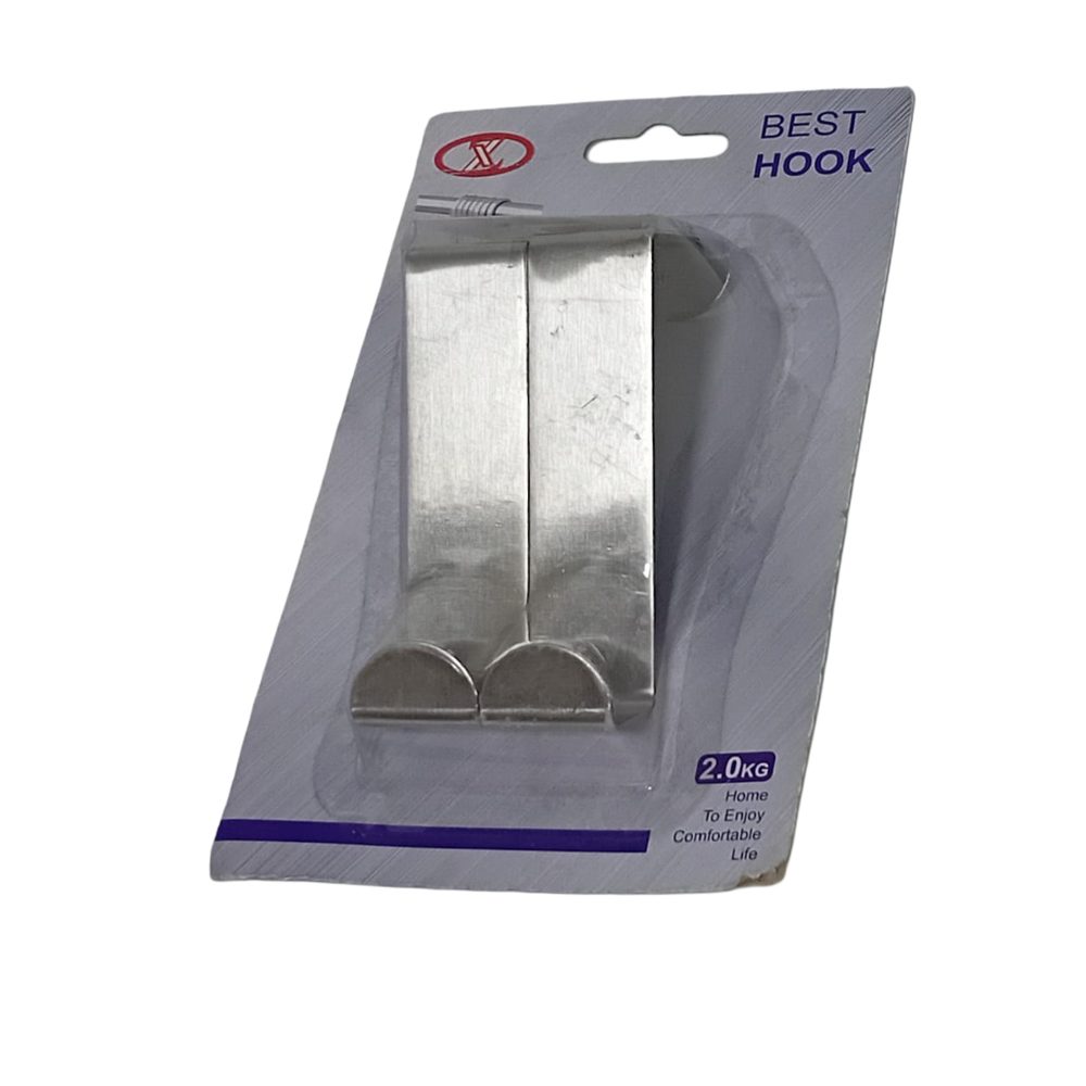 Steel over-door hanging hooks