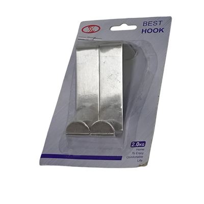 Steel over-door hanging hooks