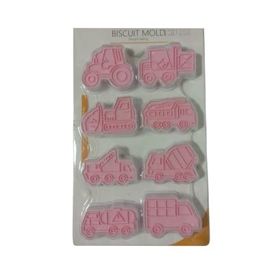 Vehicle Biscuit Cutter Stamp Set
