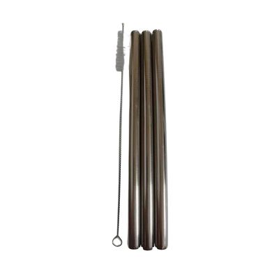 Stainless Steel Straw Set with Brush