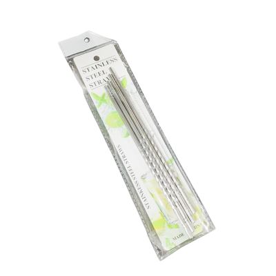 Stainless Steel Reusable Straw Set