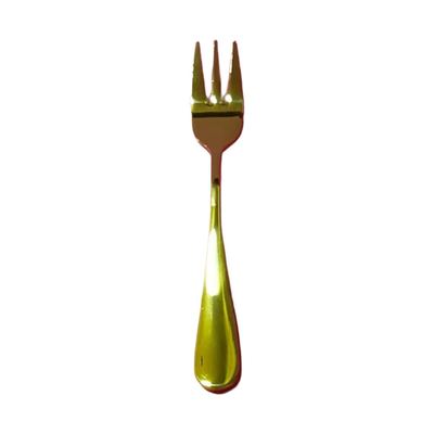 Gold Cake and Tea Fork