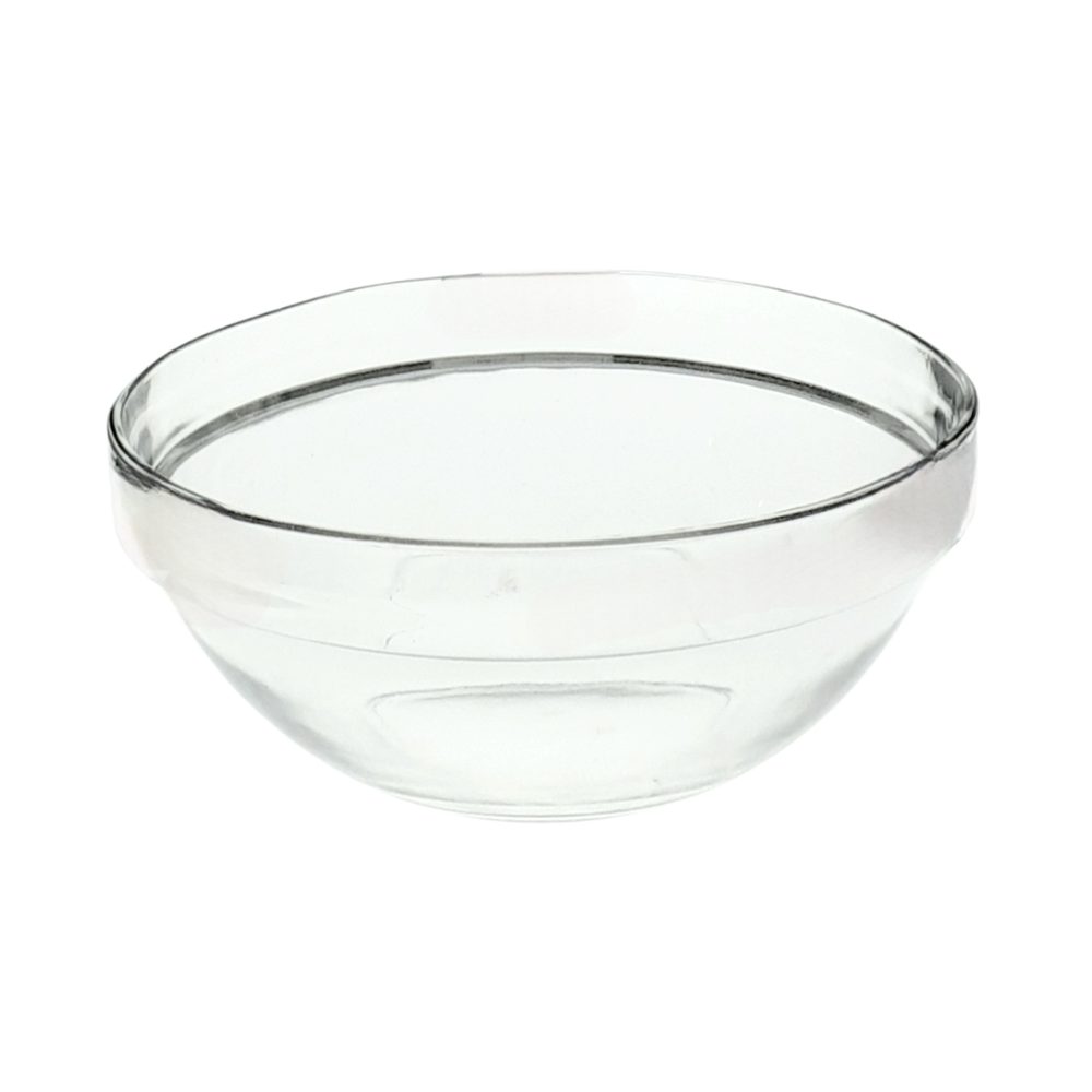 Stackable glass bowl, 20cm