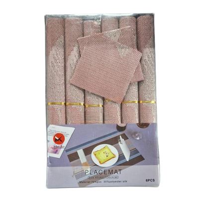Woven Placemat and Coaster Set