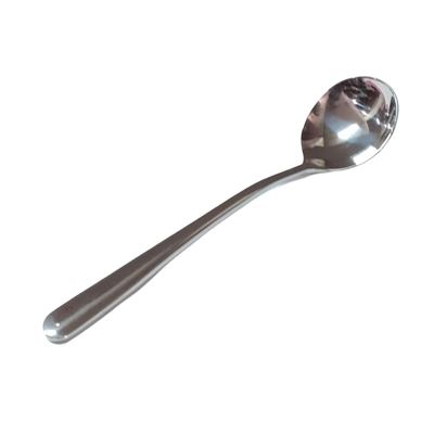 Stainless steel soup spoon
