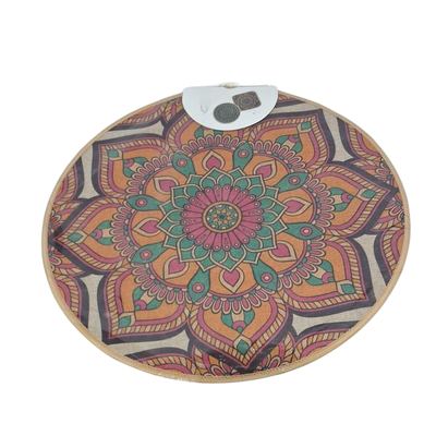 Round Mandala Linen Place Mat