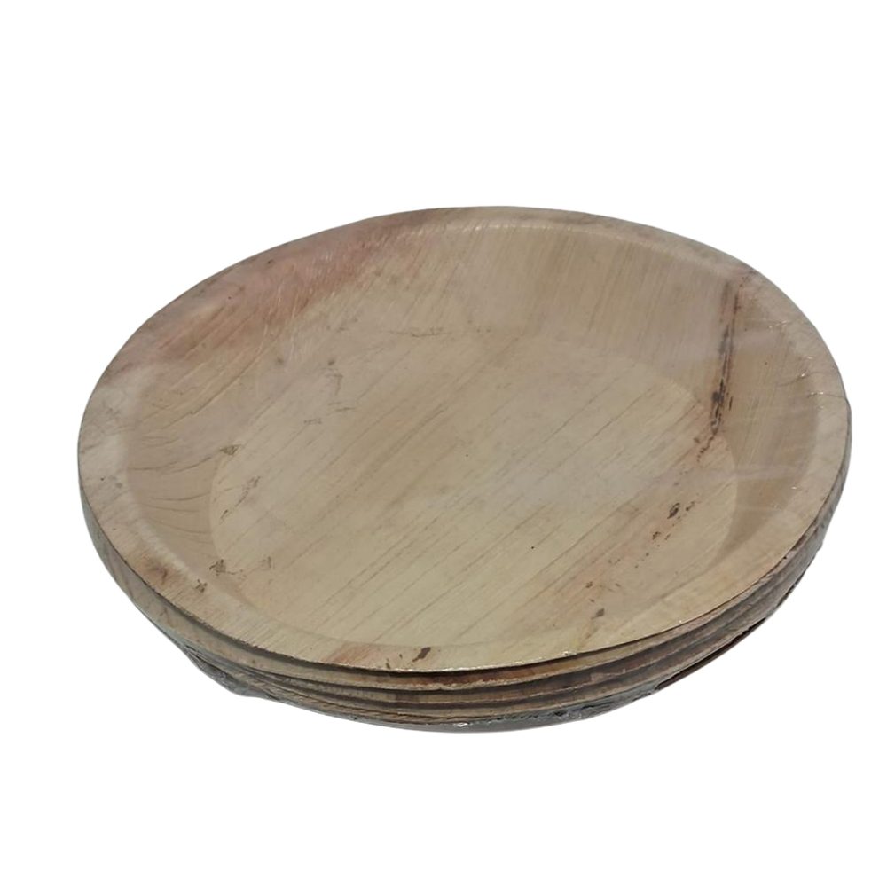 Areca Leaf Round Plate, 10", 6 Pack