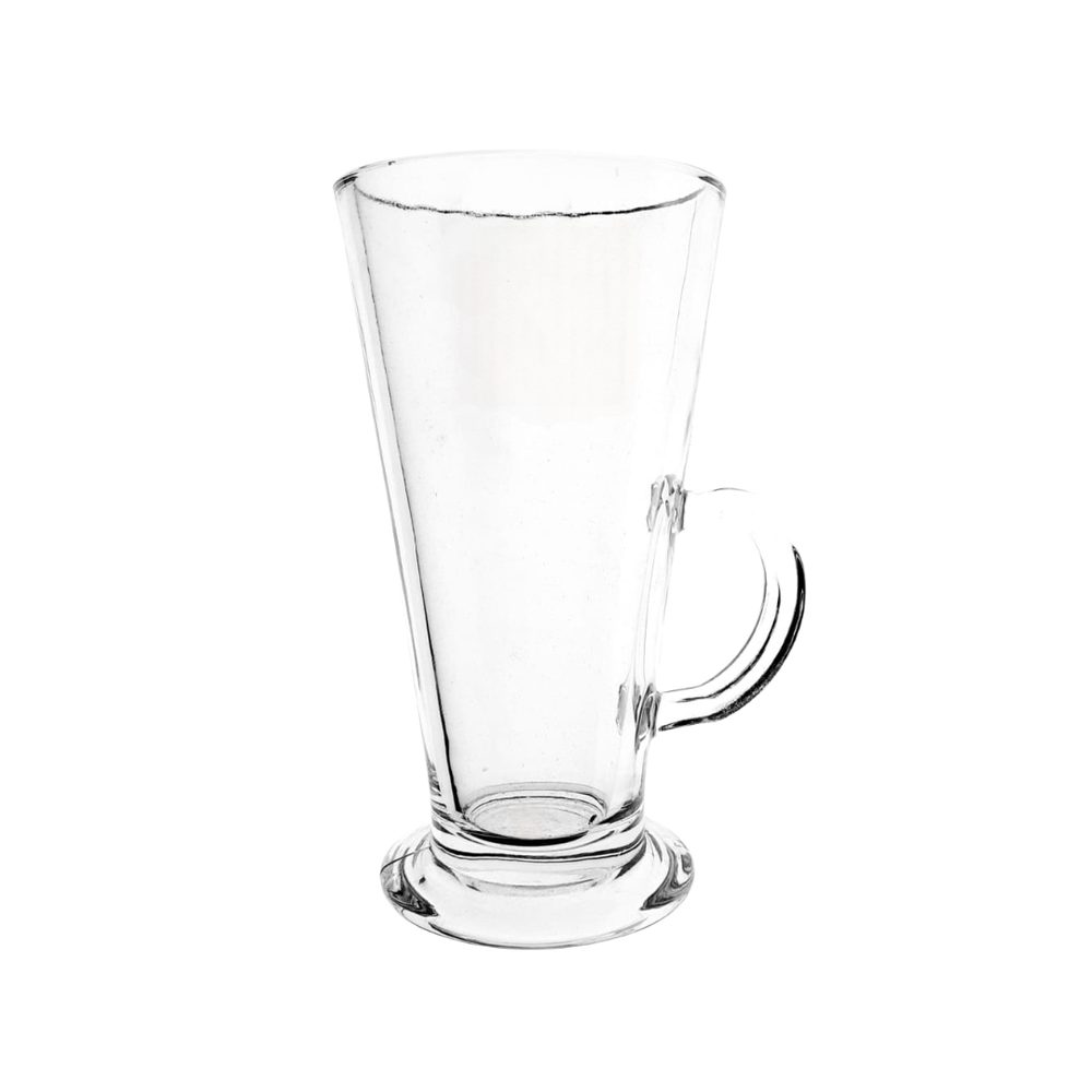 Irish coffee glass with handle, 290ml