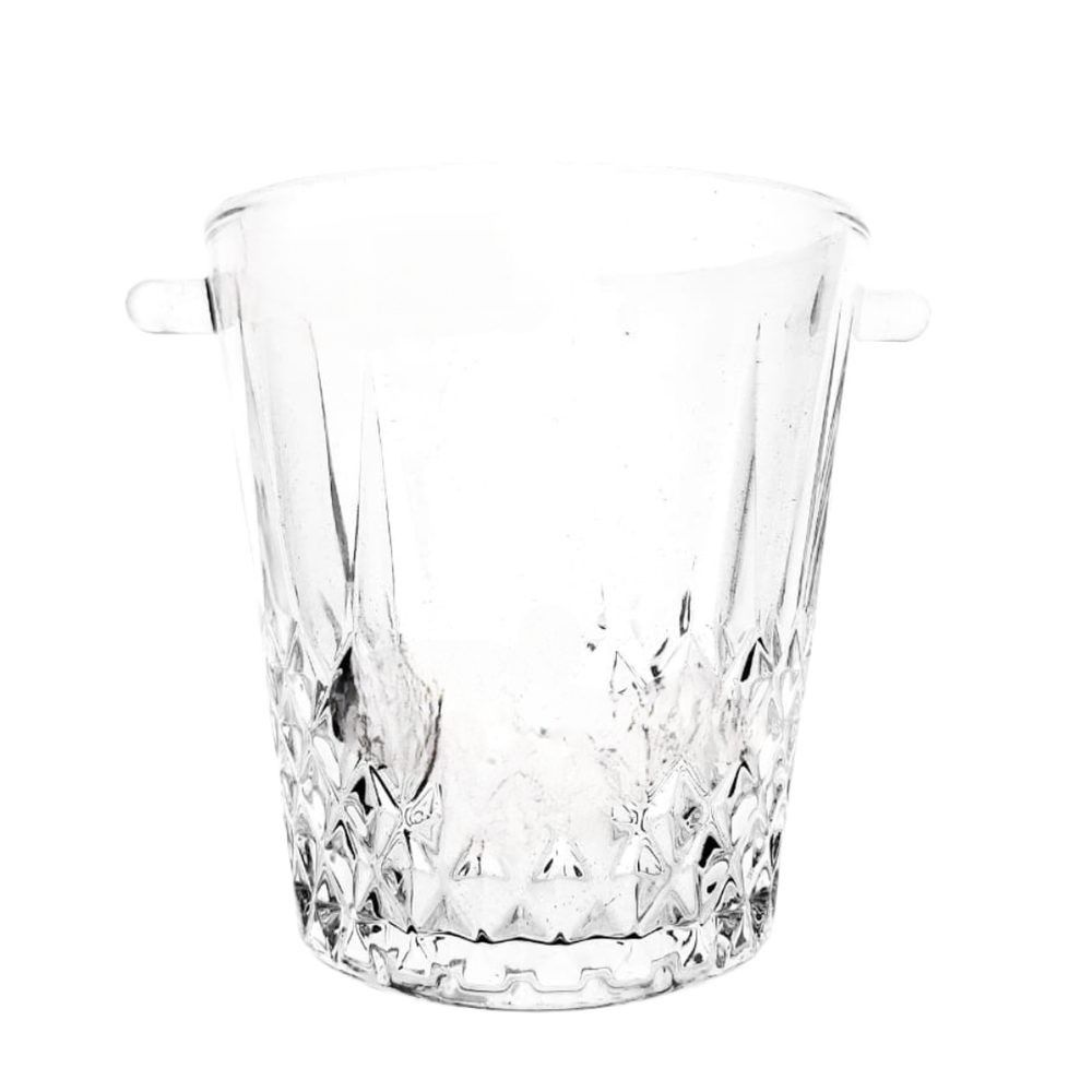 Cut-glass ice bucket, 900ml