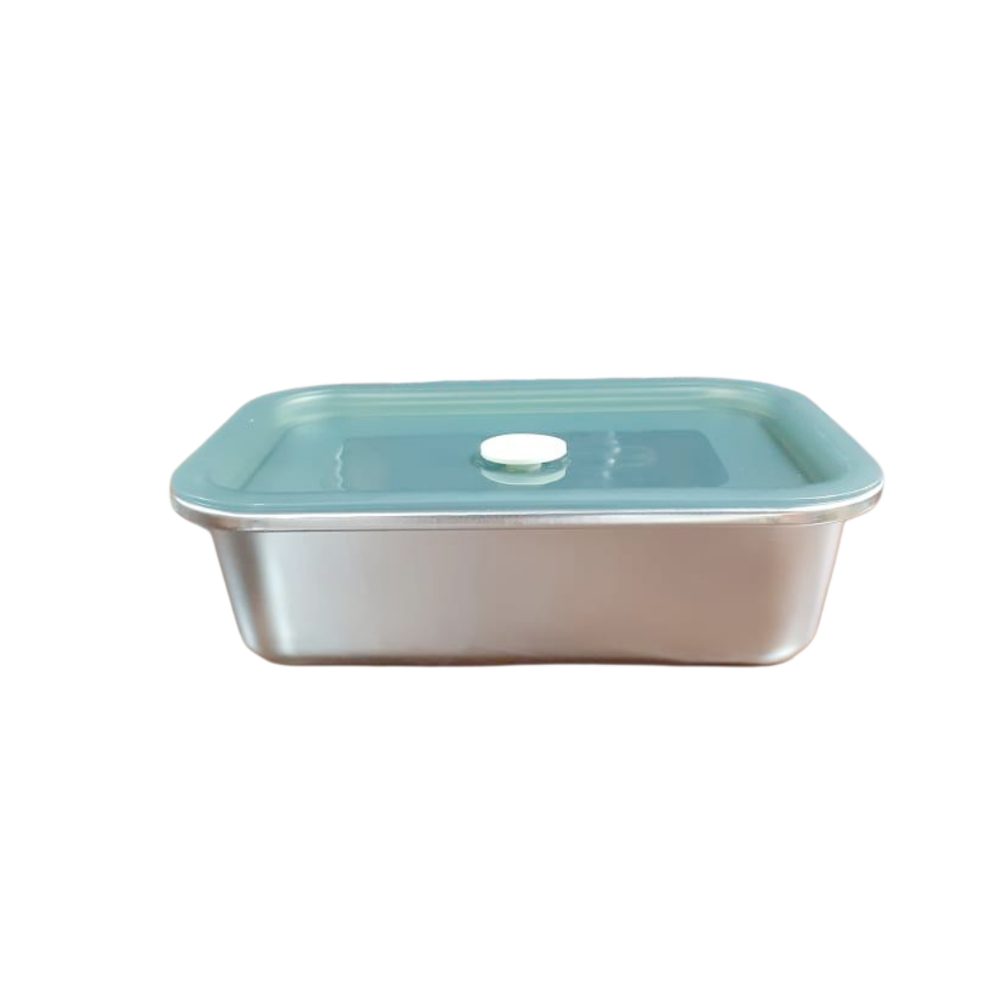 S/S Lunch Box With Plastic Lid