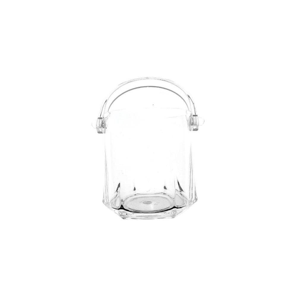 Clear Polycarbonate Ice Bucket with Handle