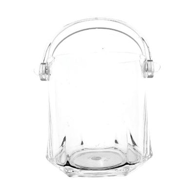 Clear Polycarbonate Ice Bucket with Handle
