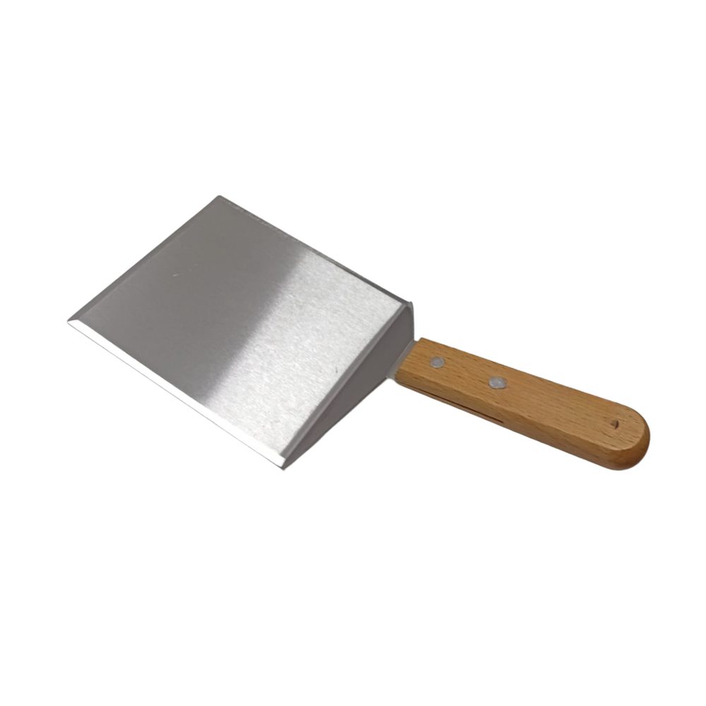 S/S Griddle Turner with Wooden Handle