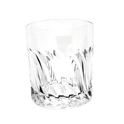 Swirl Cut Whisky Glass, 220ml