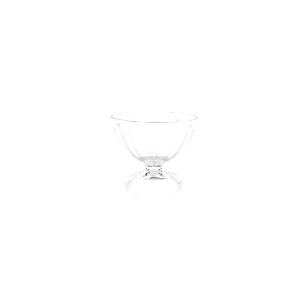 Polycarbonate footed ice cream cup
