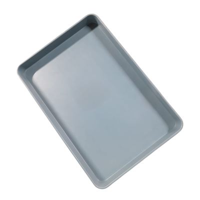 Grey Melamine Rectangular Serving Tray
