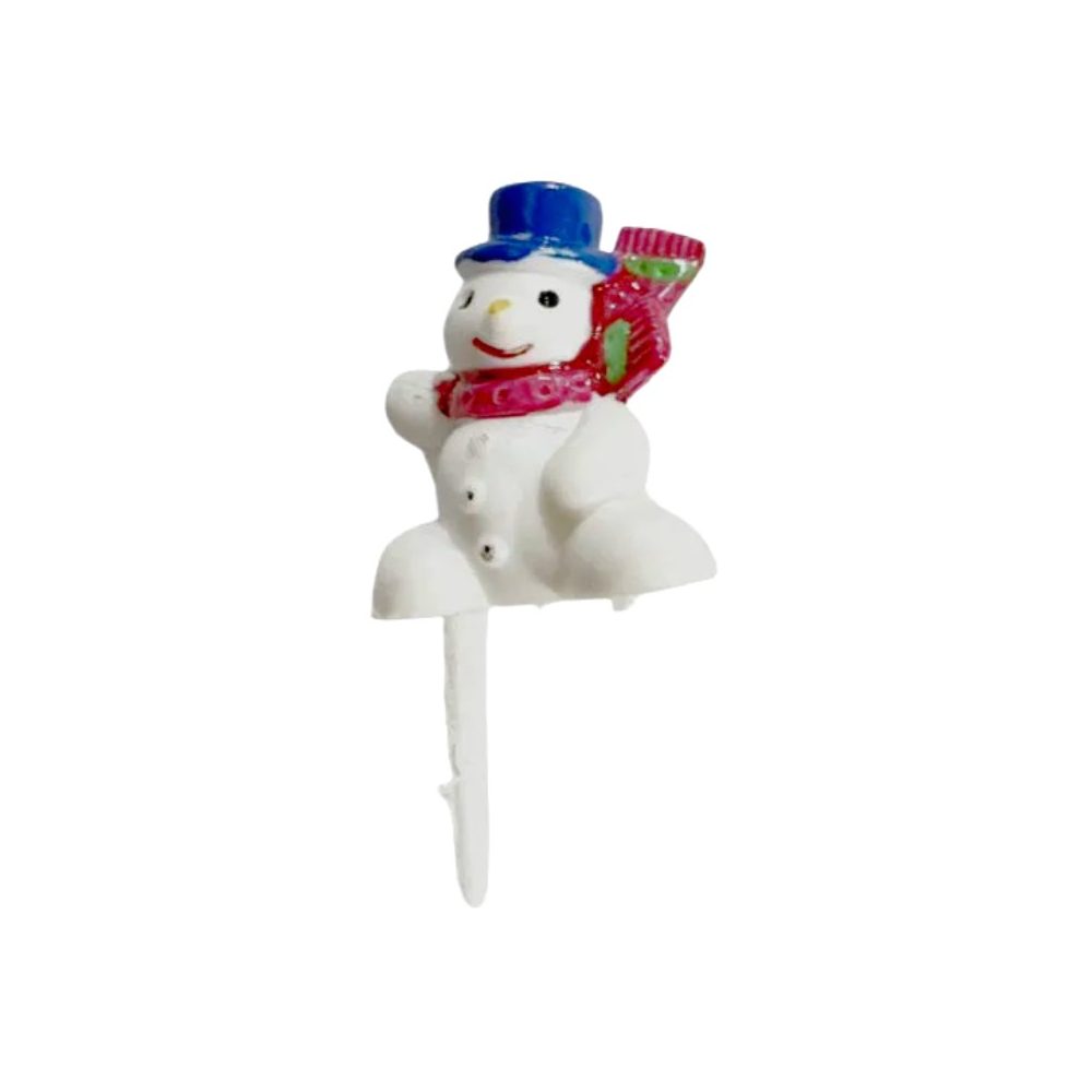 Snowman Cake Topper Pick