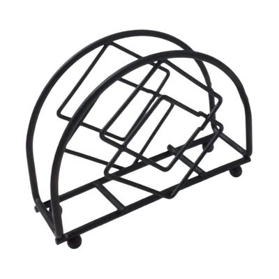 Black wire napkin holder