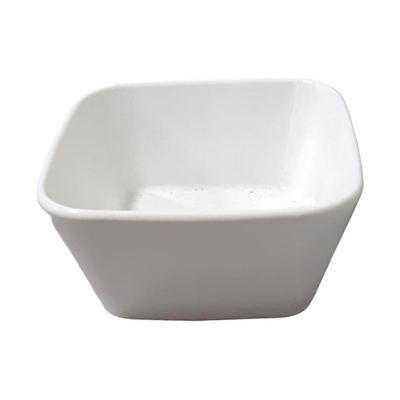 White Square Ceramic Dip Bowl