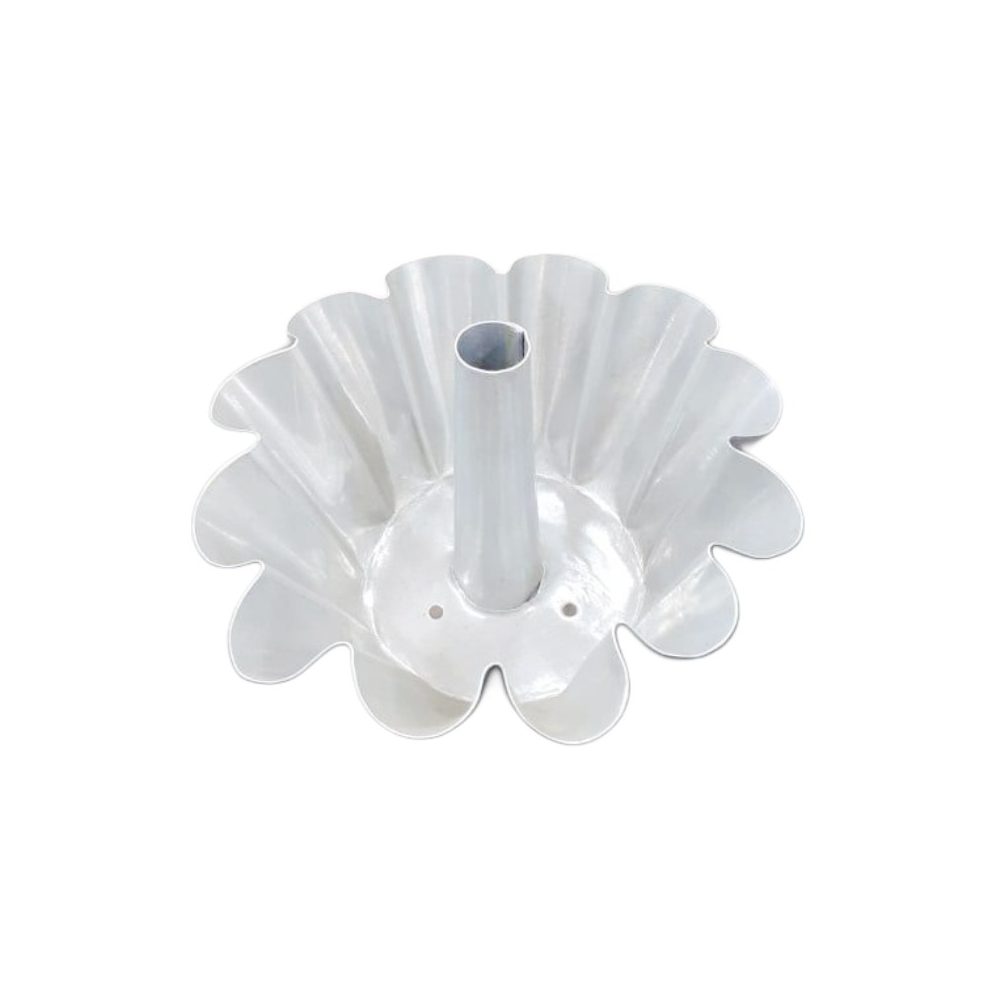 Small aluminium fluted tube cake mould