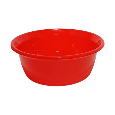 Round plastic wash basin