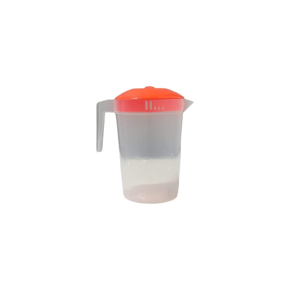 Plastic water jug with lid