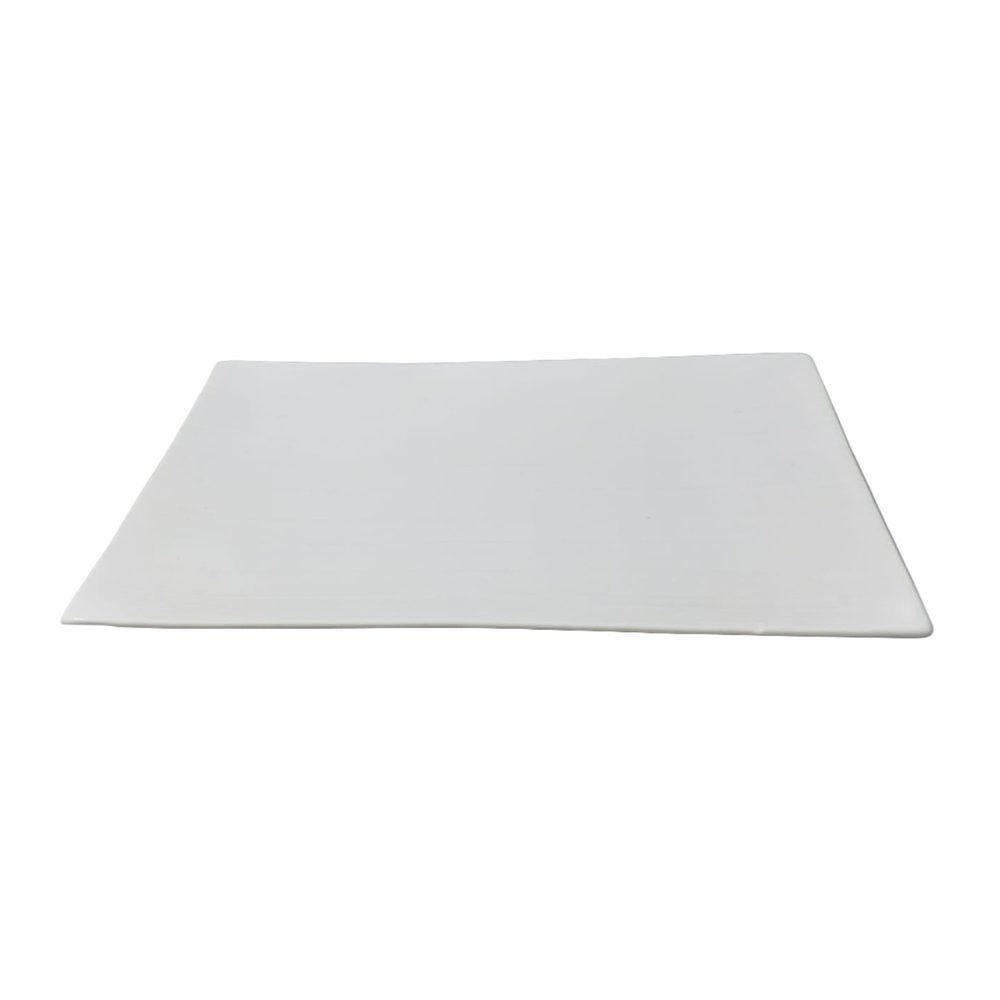 White Rectangular Ceramic Serving Platter