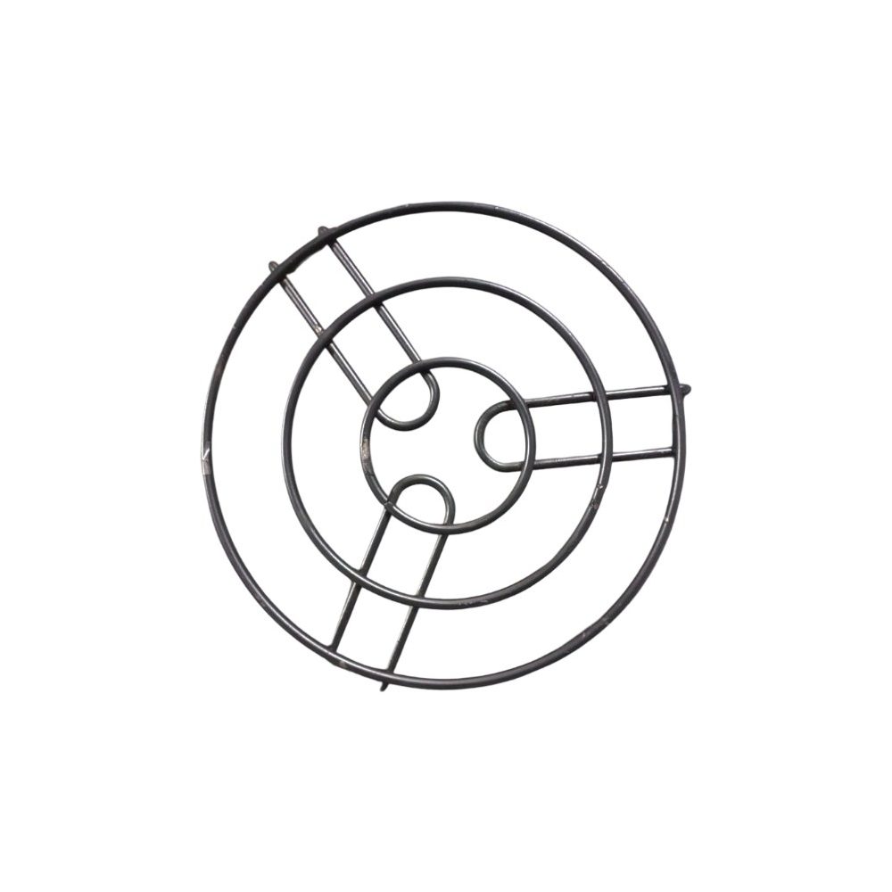 Round Black Wire Pot Stand (Small)