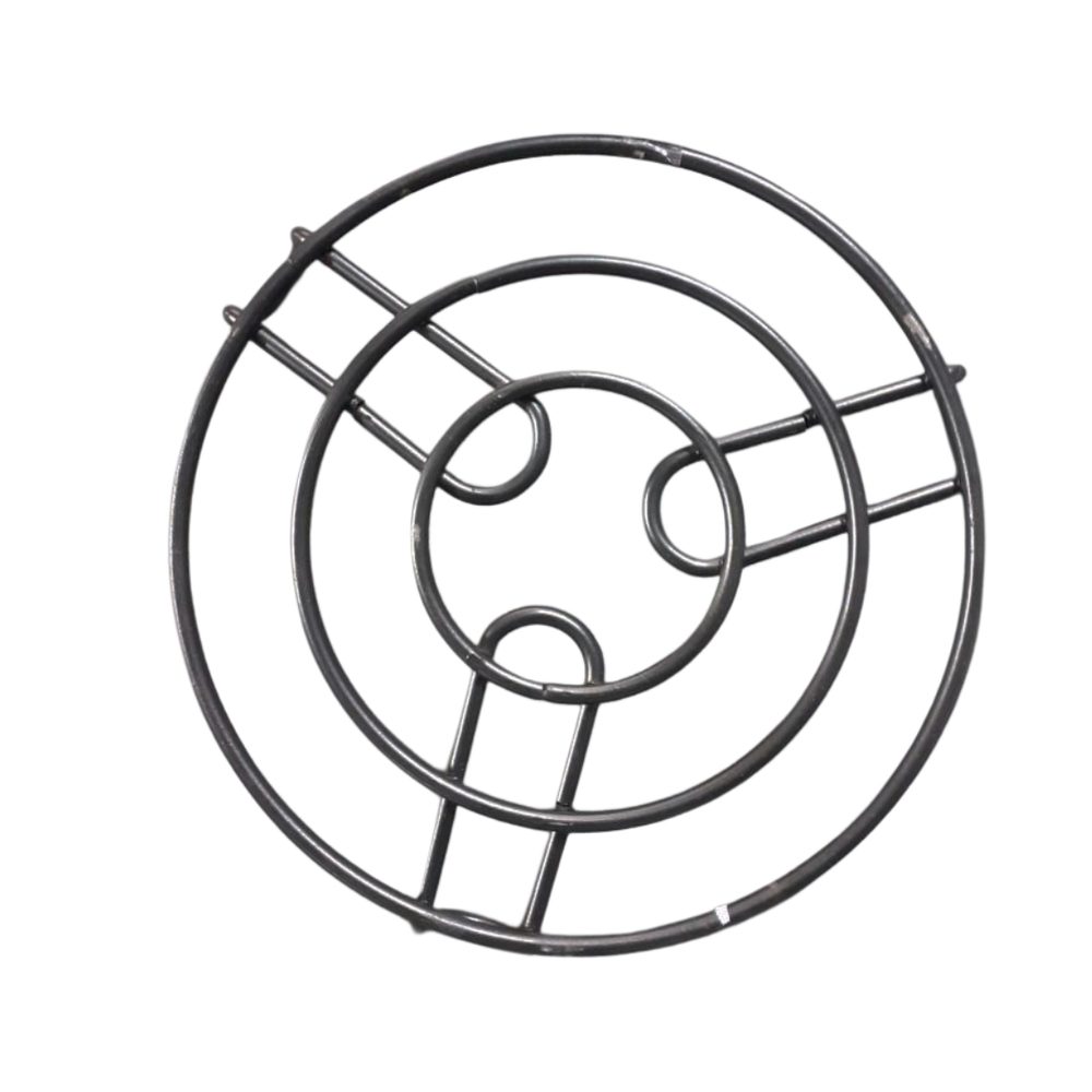 Round Black Wire Pot Stand (Medium)