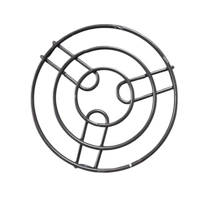 Round Black Wire Pot Stand (Medium)