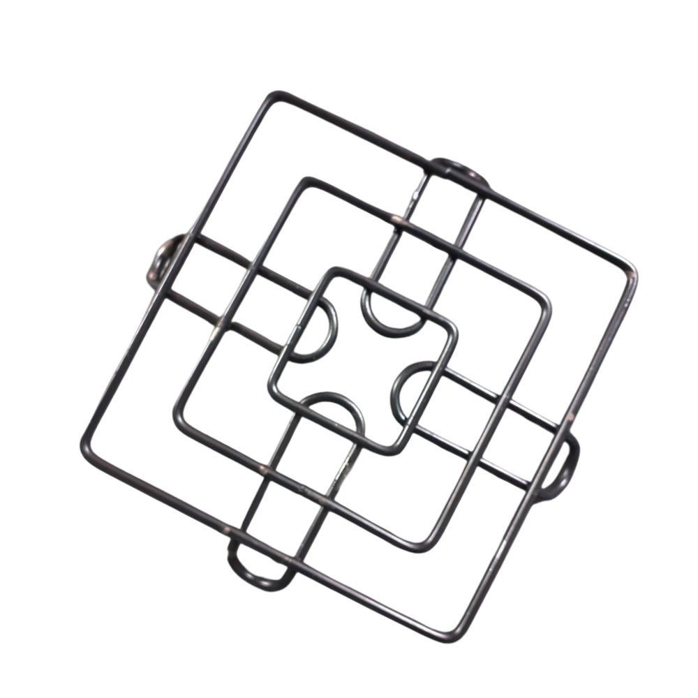 Small Square Black Wire Trivet