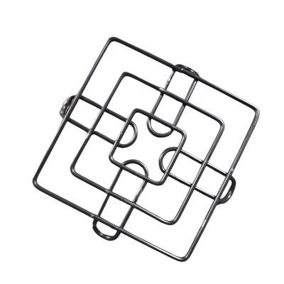 Small Square Black Wire Trivet