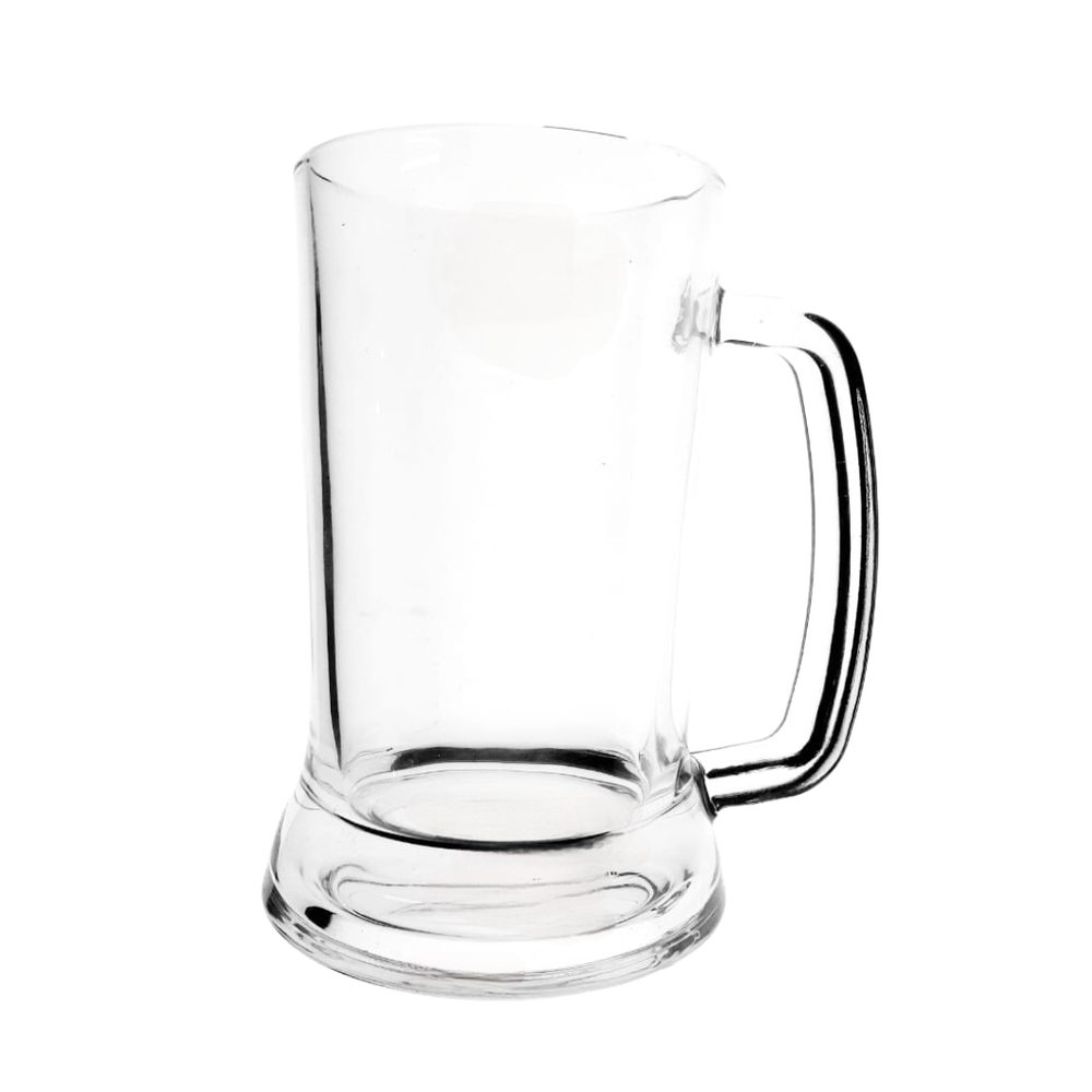 Glass beer mug 425ml