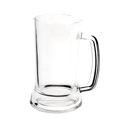 Glass beer mug 425ml