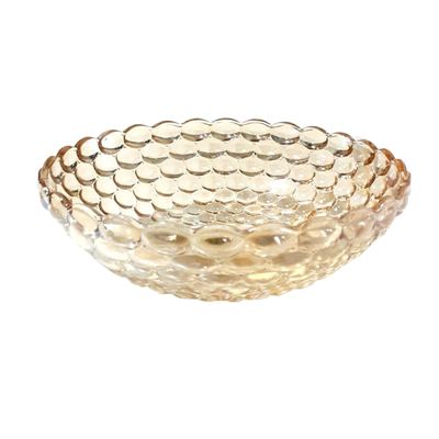 Gold Bubble Glass Centrepiece Bowl