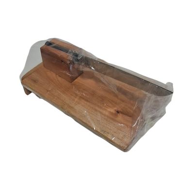 Wooden-base table knife (large)