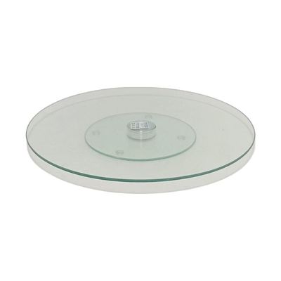 Glass cake turntable, 30cm