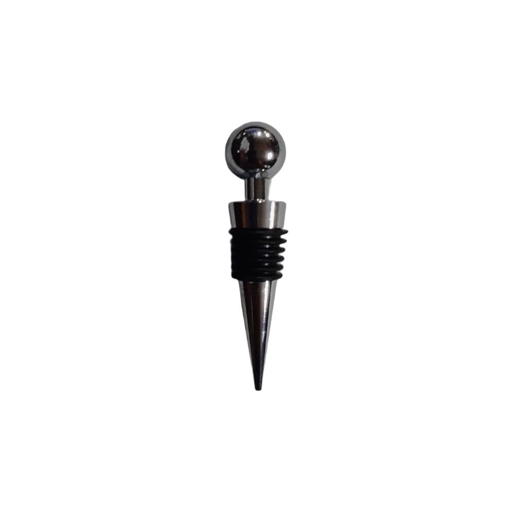 Ball-top wine bottle stopper