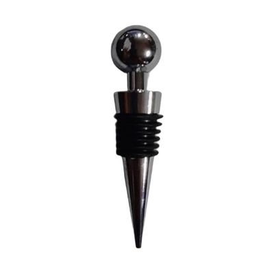 Ball-top wine bottle stopper