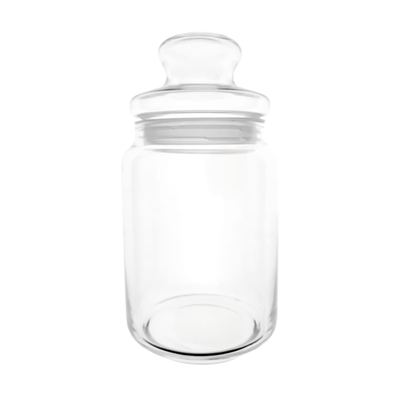 1 Litre Glass Storage Jar with Lid